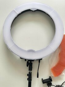 Kruhové LED svetlo 75W so stmievačom + statív 230cm - 3