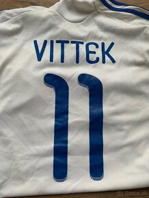 Adidas futbalový dres s podpisom R. Vitteka - 3