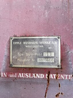kombajn Epple Mobil 211 - 3