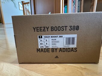 Adidas yeezy boost 380 onyx 43,1/3 - 3