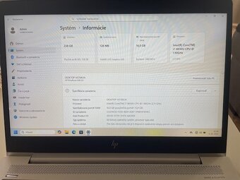 Paradný HP EliteBook 840 G5 i7 TOP STAV - 3