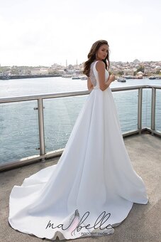 Elegantné svadobné šaty - 3