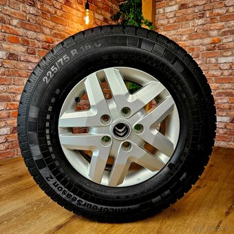 Alu R16 5x130 orig. CITROEN JUMPER+ celoročné 225/75 R16 - 3
