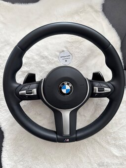 Predám BMW volant Mpacket F10/F01 s pádlami - 3