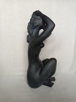 Keramická soška akt - 3