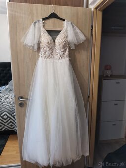 Svadobné šaty 36-38 - 3