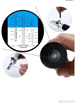 Refraktometer - tester elektrolytu a chladiacej kvapaliny - 3