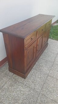 Starožitná komoda, nábytek z masívu - 3