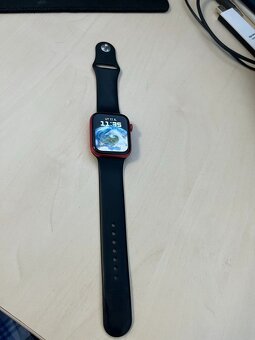 Apple Watch 6 44mm hodinky RED - 3