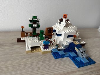 Lego Minecraft 21120 Snežná skrýša / Snow Hideout - 3
