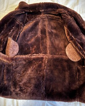 Pánsky zimný ovčí kožuch +čiapka,výhodná cena - 3