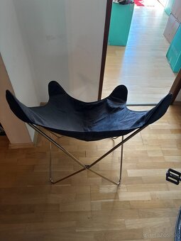 Kreslo - lenoska cierne - 3