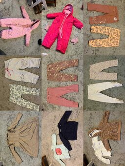 Predám balík oblečenia pre dievčatko veľkosť 80 - 9-12 mes. - 3