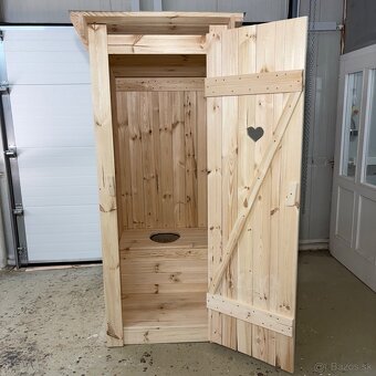 Nová drevená latrína - doprava zdarma celá SR - 3