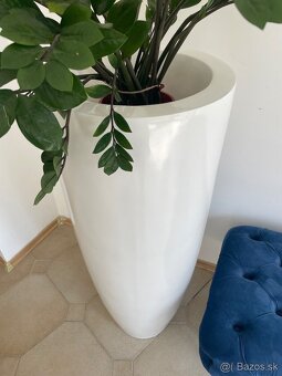 glamour Biela luxusna vaza 105cm - 55% - 3