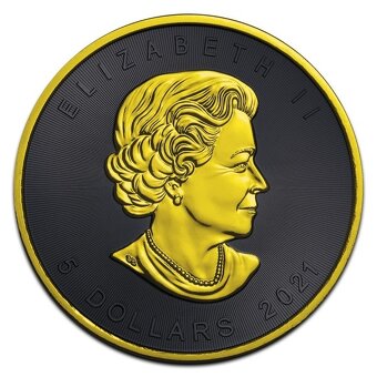 Investicne striebro mince minca Maple Leaf 100 ks svet - 3