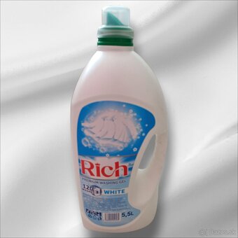 Prací gel Persil, Rich, aviváž Coccolino Sensazione Seta - 3