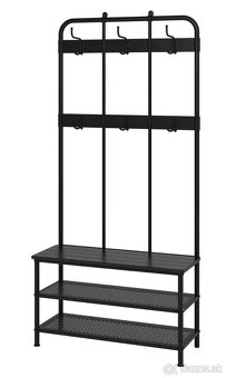 Police na topánky / stojan na kabáty/ botník PINNIG IKEA - 3