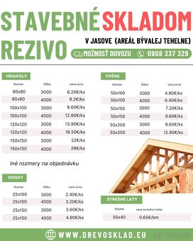 Hranoly 100x100x4000 - 3