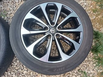 Orig. hliníkové disky Nissan R18, 5x114,3 - 3