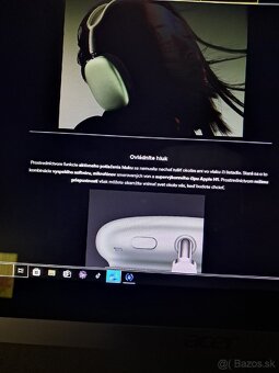 Bleutooth slúchadlá Apple airpods Max - 3