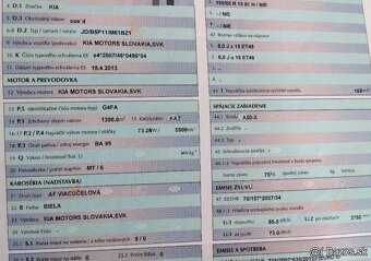 KIA CEED 1.4 2013 predám DVERE, HLAVA MOTOR G4FA, KLUKA, PIE - 3