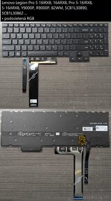 Klavesnice Lenovo 7-16ACHg6/15ARH05/Pro 5 16IRX8, 16ARX8 - 3