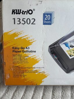 Páková rezačka papiera KW-trio 13502 A3 - 3