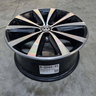 Hliníkové disky Volkswagen 5x100 R16 7J ET46 - 3
