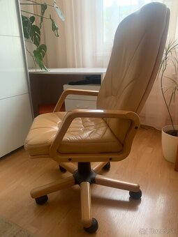 Kožené otáčacie kreslo - 3