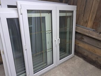 Predám plastove okna 145 x 145 cm - 3