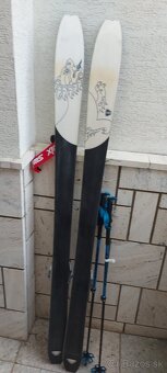 Skialp lyže Dynafit Cho Oyu, lyžiarky, palice - 3