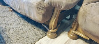 Sedacia súprava 3 kombinácia masív - 3