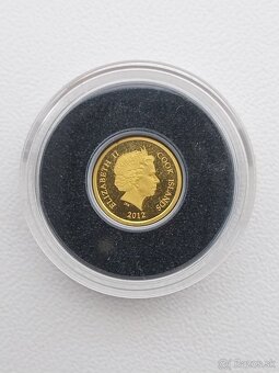 Zlaté investičné 0,5 gramove mince - 3