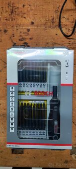 Predam sadu skrutkovacich hrotov Bosch 37dielna + skrutkovač - 3