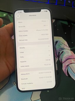 iPhone 12 Pro Max 128gb-nová batéria - 3