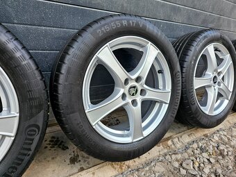 Letná Sada Borbet 215/55 R17 Škoda Superb, Karoq,Passat - 3