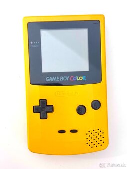 Nintendo Gameboy Color Žltý - 3