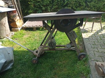 Cinkulár,okružná píla 380V s dlabačkou - 3