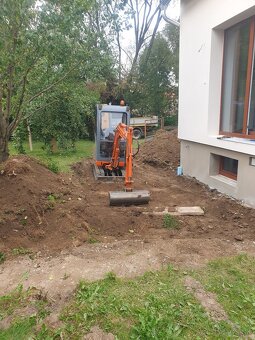 Hitachi ex15 minibager, bager - 3
