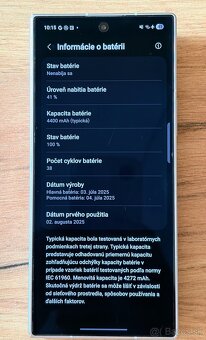 Predám Samsung Galaxy Z Fold 7, 12GB/512GB - 3