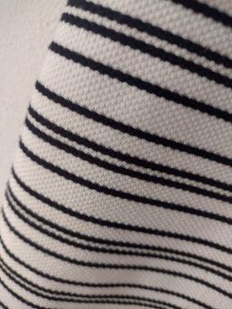 dámske šaty ciernobiele - 3