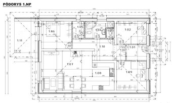 Nový 4-izb. bungalov v Čani–dom s pozemkom v cene bytu v KE - 3
