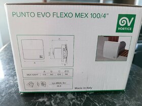 Ventilátor Punto Eco flexo mex 100/4" - 3