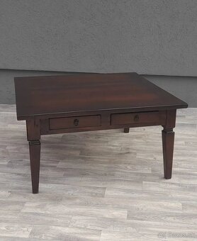 Stolík konferenčný teakový. - 3