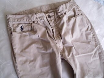 Ralph Lauren pánske tenšie nohavice M 34/32 - 3