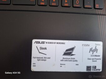 Asus F550V - 3