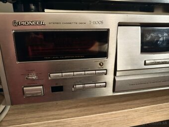 Predám tape deck PIONEER T-1100S - 3