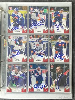 Hokejové Slovensko - Autogramy - 3