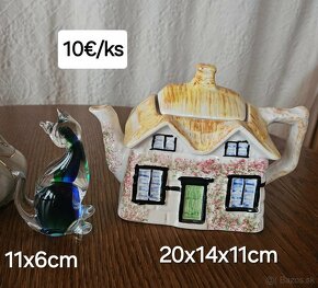 DEKORACIE SKLO/PORCELÁN/KERAMIKA - 3